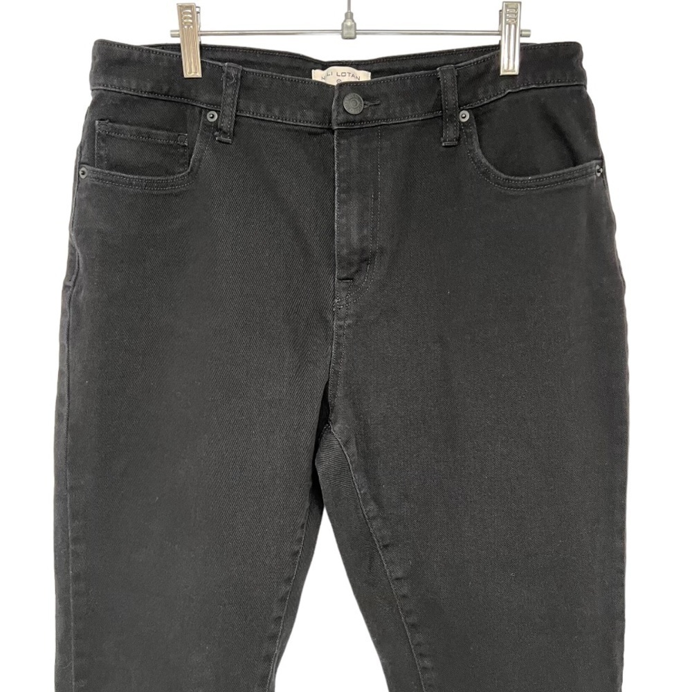 Nili Lotan x Target Black Denim Straight Leg Ankle Jeans Women’s 12 - Picture 5 of 12